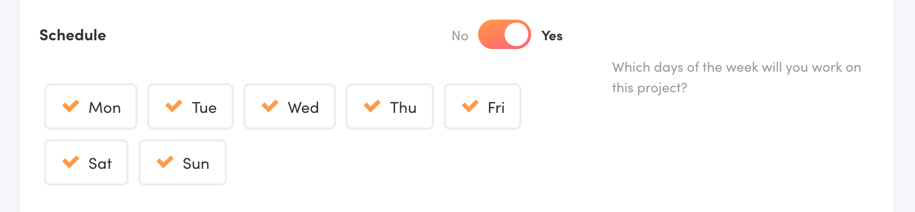 Writing Analytics project form