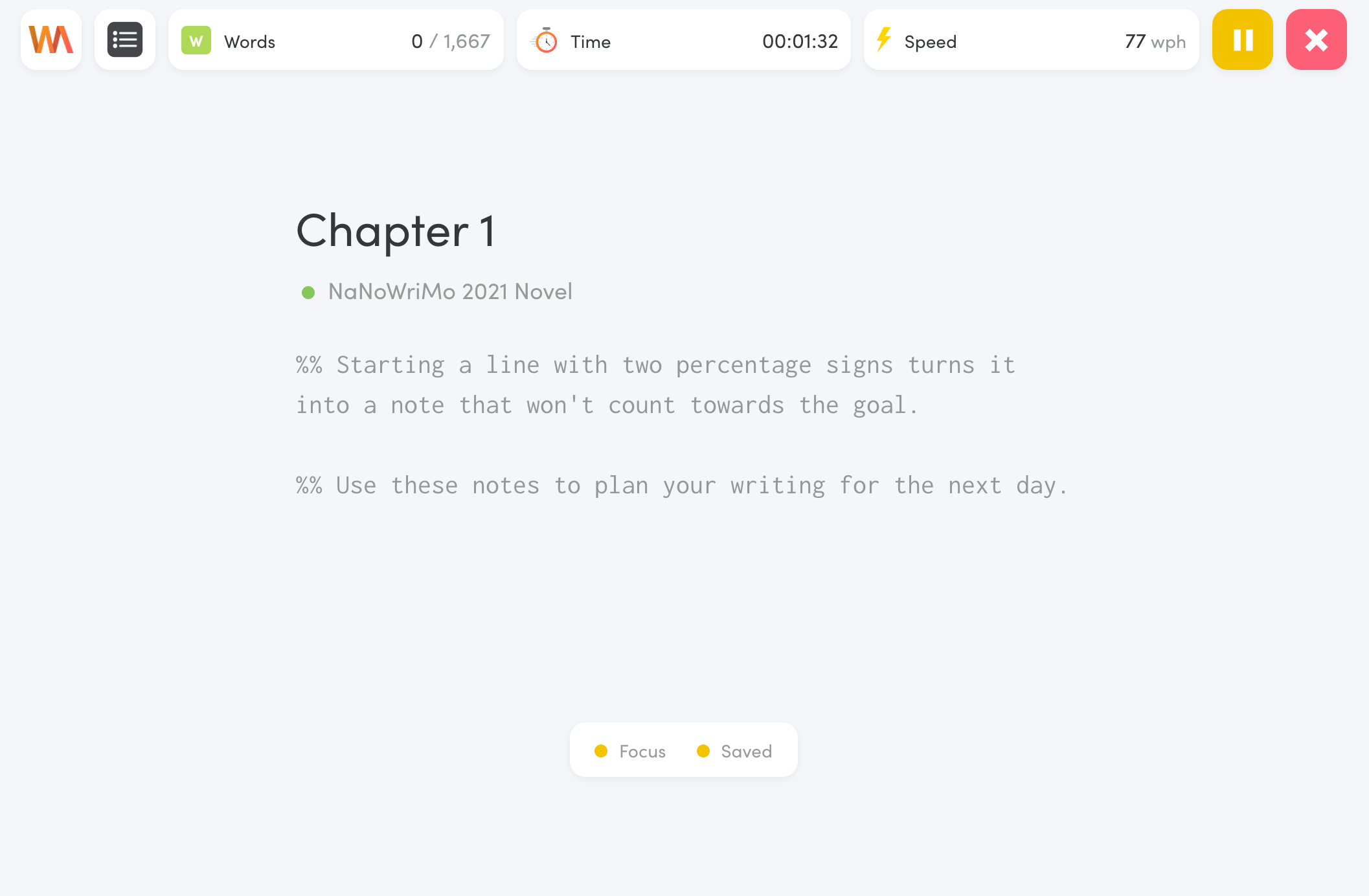 Writing Analytics editor notes
