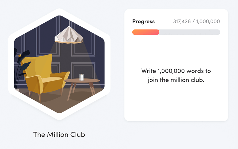 The Million Club Award in Writing Analytics