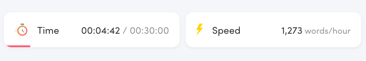 The Timer in Writing Analytics